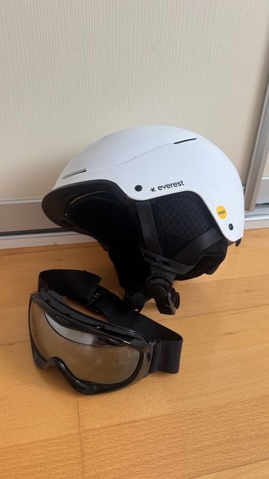 Set Casca MIPS Everest M L 55 58 ski placa snowboard cu ochelari