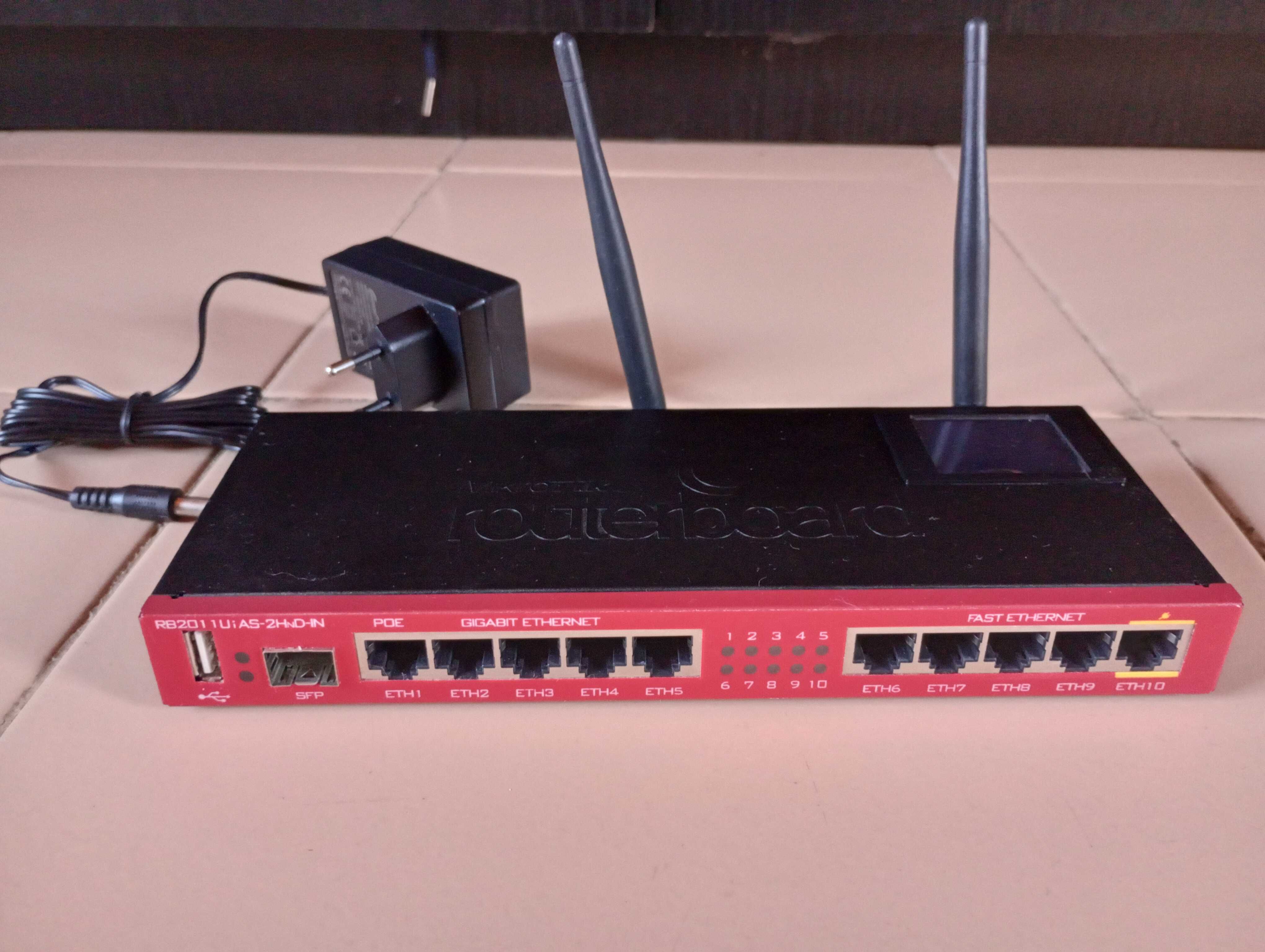 Mikrotik RB2011UIAS-2HND-IN безжичен рутер гр. Балчик • OLX.bg
