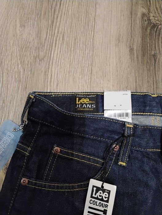 Тъмносини дънки Lee