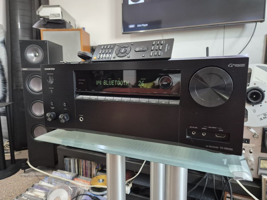 Onkyo TX NR656 Receiver Dolby Atmos Bluetooth HDMI arc Wifi