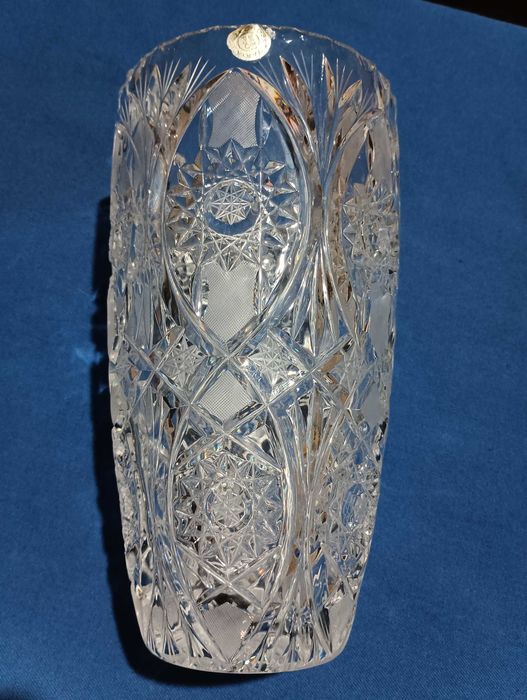 Настоящая Богемская хрустальная Ваза