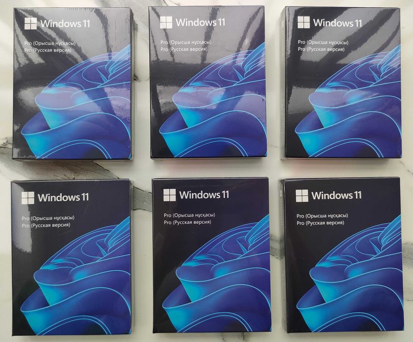 Windows 11 Pro Box only Kazakhstan 32/64 USB HAV