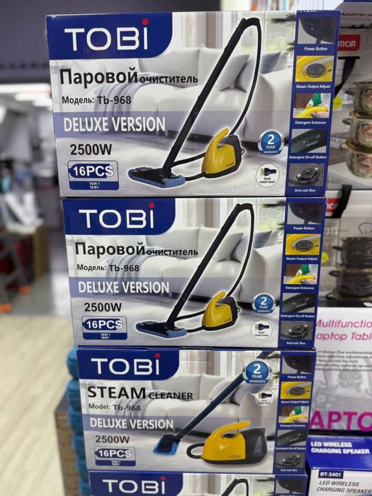 Пароочиститель 16 в 1 бренда TOBI