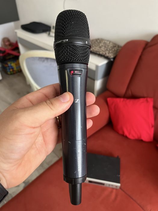 Microfon wireless Sennheiser ew 100 G4 cu capsulă e935 (Banda A) - Tehnic Impecabil