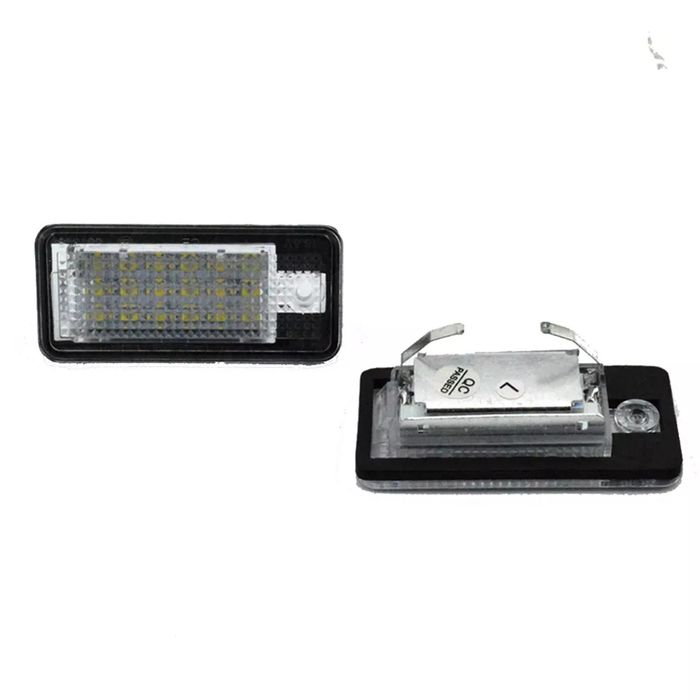 Set becuri lampi led numar înmatriculare Audi A4 B6 B7 A3 8P A6 A8 Q7