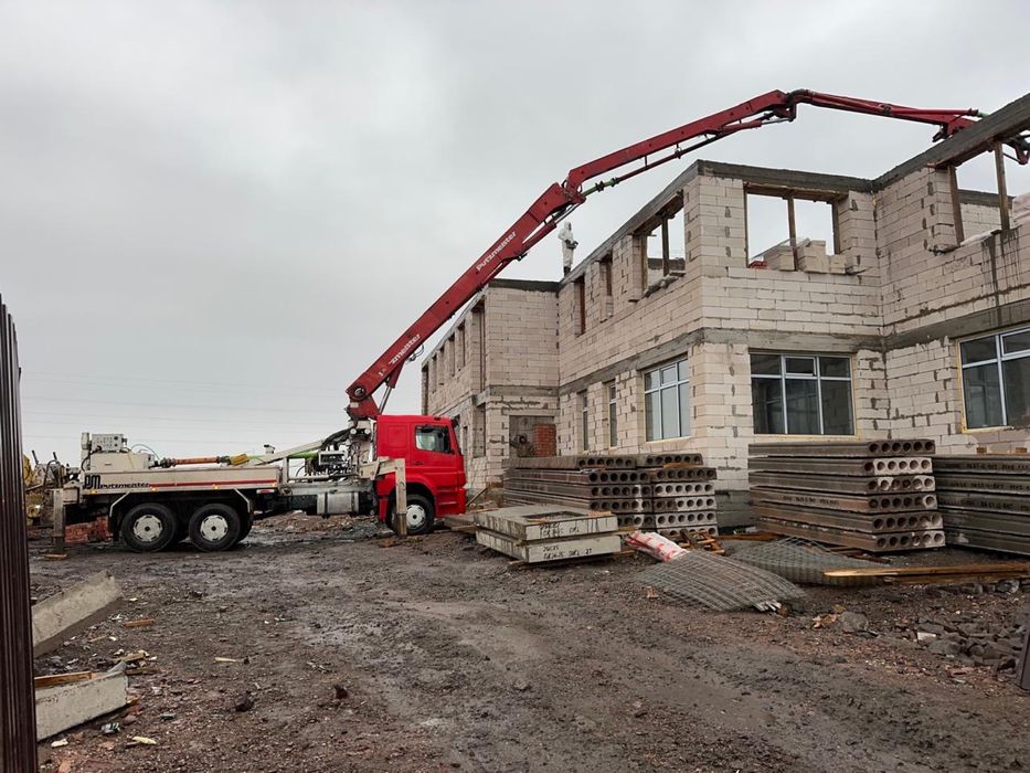 Услуги Автобетононасоса