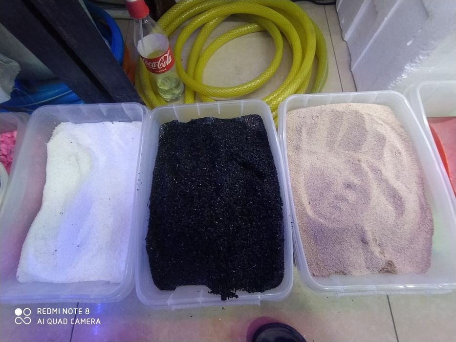 Akvarium Qumlari Dekorativniy