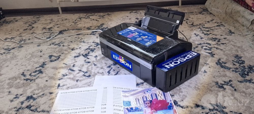 Epson L805 bilan bir xil turdagi 295 madel 6 ta rangli dyuza toʻliq