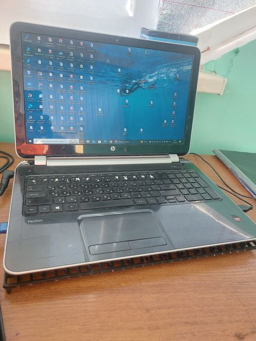 Ноутбук HP нормально