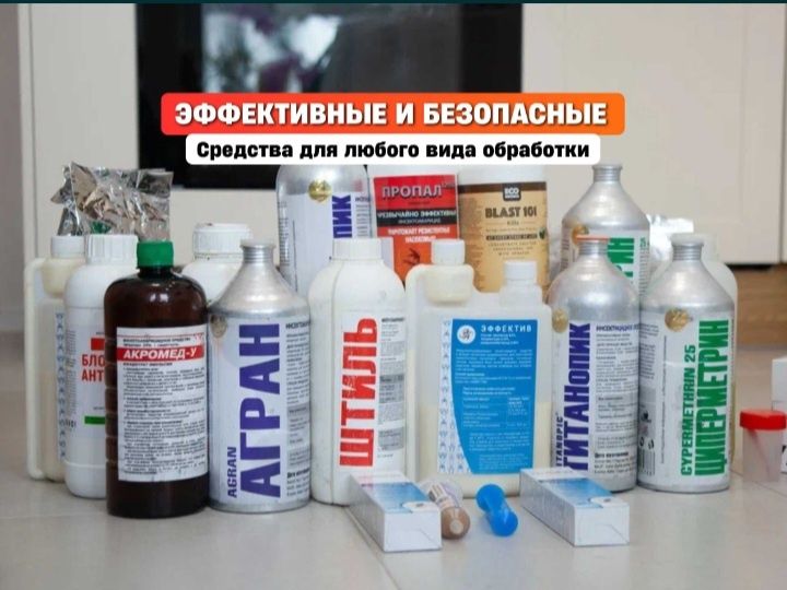 Дезинфекция,  дезинсекция