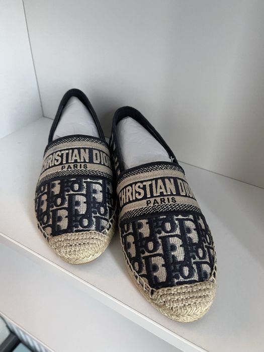Espadrile Dior masura 37 full box pe stock!REDUCERE