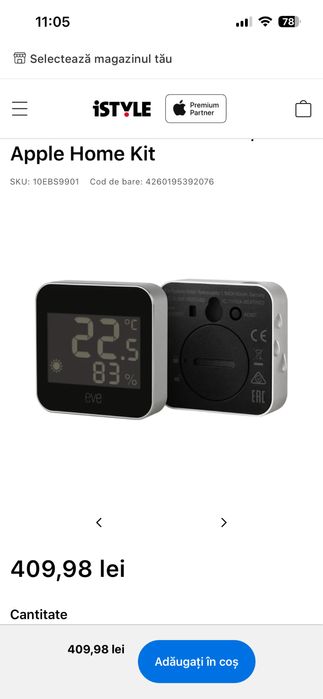 Statie meteo EVE -nou