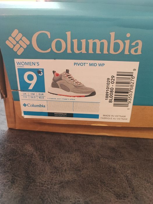 Маратонки columbia 40 номер