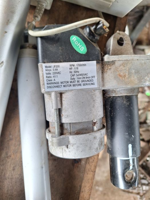 Motoare cu ax telescopic pentru porți, trape, etc