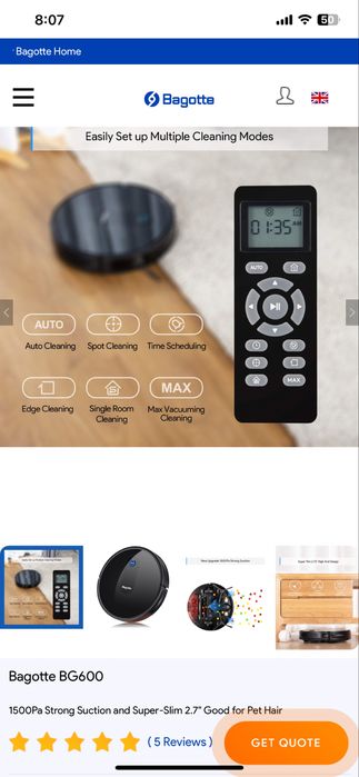 Продается робот пылесос. Robot pilesos sotiladi