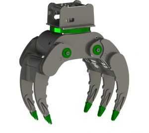 Graifer multifunctional modularis buldoexcavator JCB Caterpillar Komatsu Case New Holland Terex Volvo