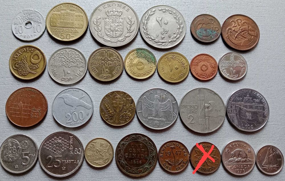 Продам монеты разных стран