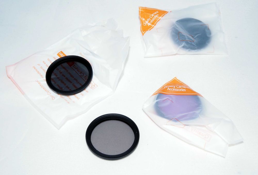 Set 4 filtre 37mm K&F Concept KentFaith FLD, ND2 ND4 ND8 ca noi