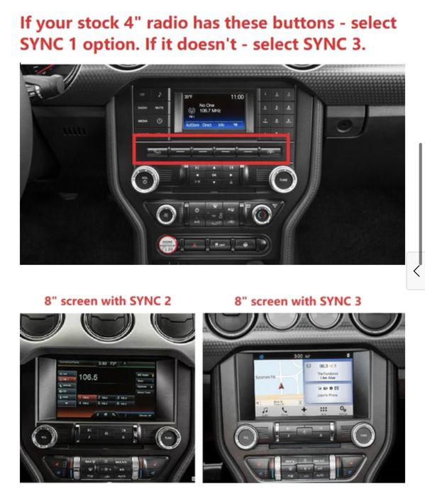 Android мултимедия 14.4 инча IPS за Форд Мустанг - 8GB RAM / 128GB ROM