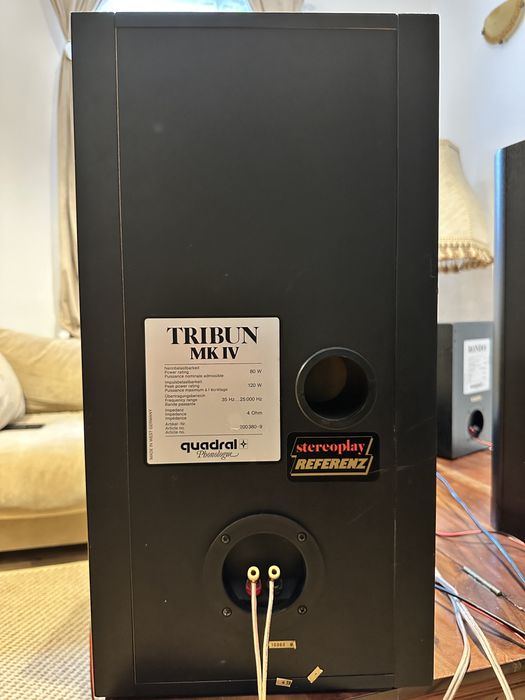 Sistem audio Quadral Tribun mkIV Phonologue + Quadral Rondo Phonologue + Technics SU-A600 MOS classAA