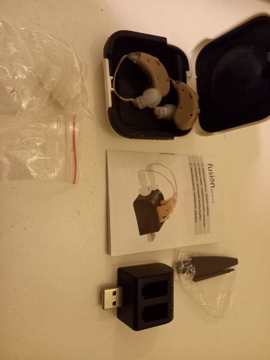 Aparat auditiv reîncărcabil cu USB