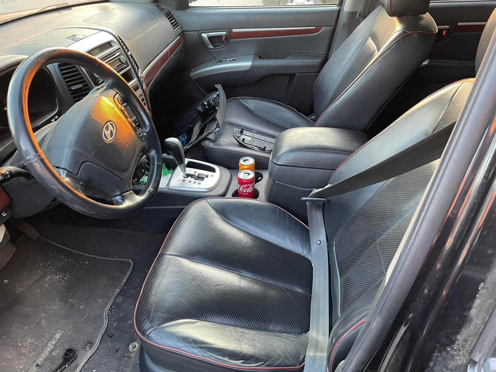 Hyundai Santa Fe 2.2CRDI кожа на части хюндай сантафе 2.2 црди гр ...