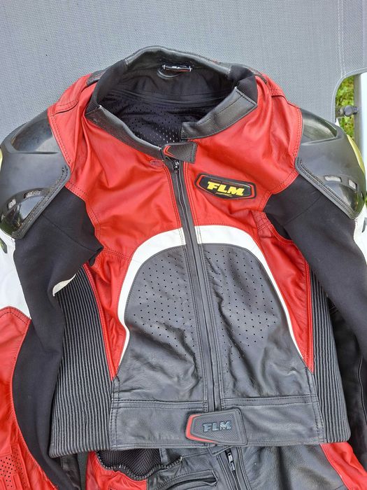 50 M 48 S FLM piele cangur costum moto piele din două piese
