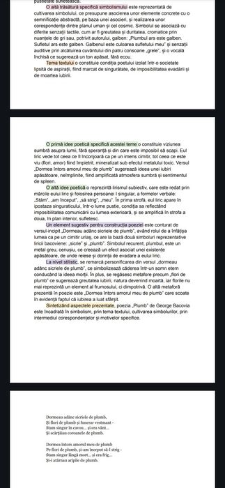 Materiale complete bacalaureat română
