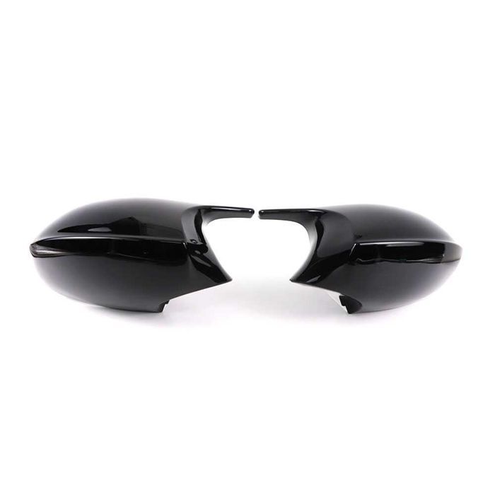 Capace oglinda negru lucios M batman BMW Seria 3 E90 E91 E92 2005-2008
