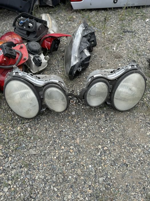 Фары мерседес w210 привозные европа