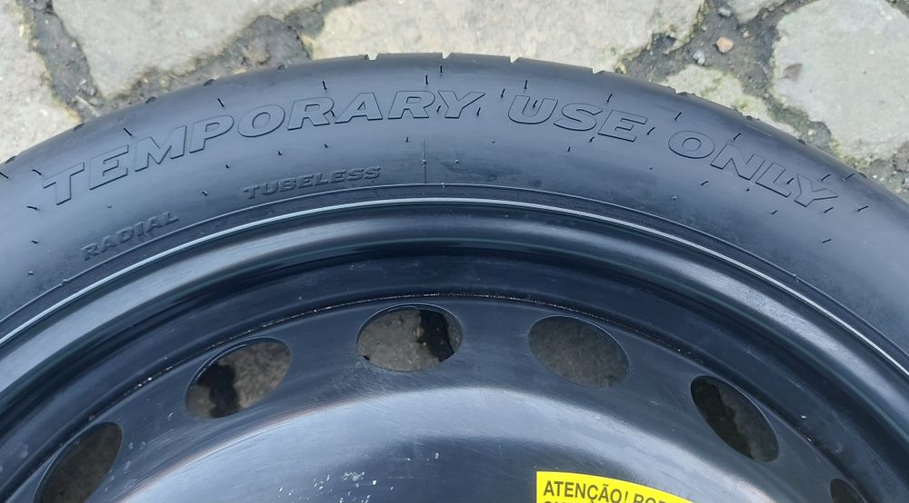 O rezervă slim Audi A4 A5 A6 145/60 R20 seria 4.5Jx20H2 ET22 - 5x112