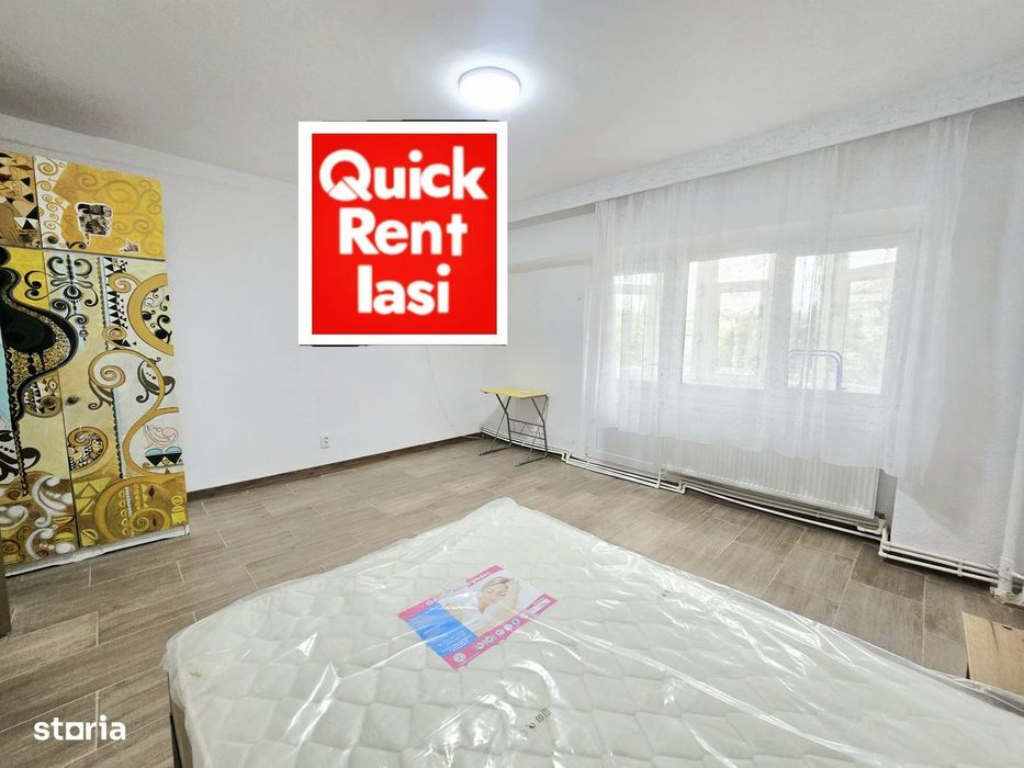 Pacurari Petrom Apartament 1Camera De Inchiriat Cu Centrala Proprie