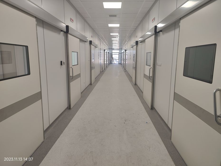 медицинский раздвижной дверь сенсорный двери установка раздвижной двер