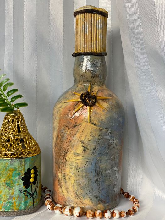 Ръчно рисувани бутилки