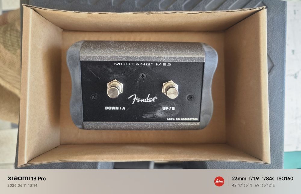 Footswitch Mustang ms2