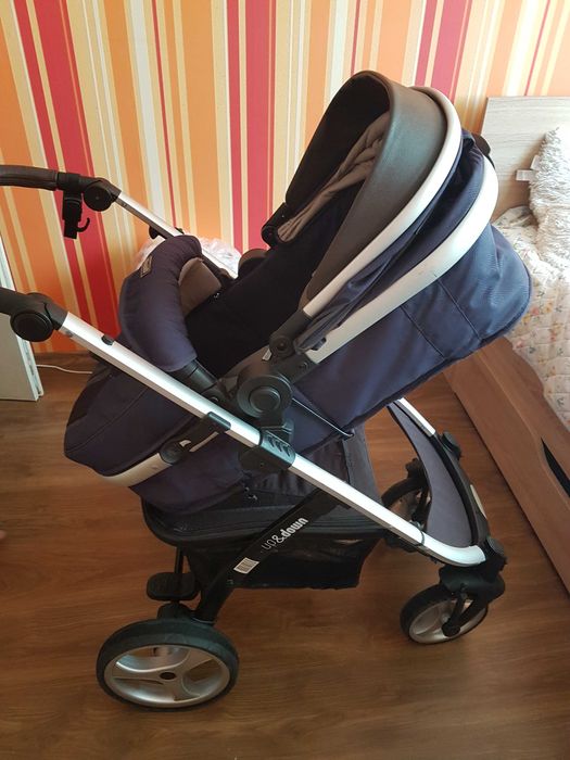 Намалена цена 200лв!!! Бебешка количка Chipolino UP & DOWN 2018 + кош