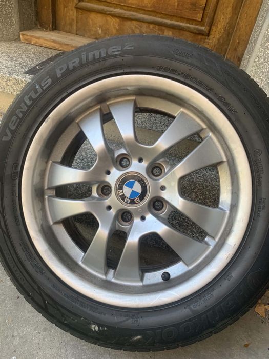 Комплект оригинални BMW алуминиеви джанти с летни гуми Hankook Ventus Prime2
