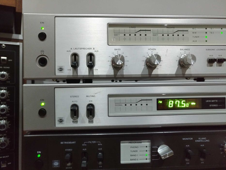 Amplificator UHER VG- 825 , tuner  UHER EG - 725