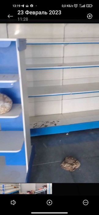 Продаются стеллажи 20 м.