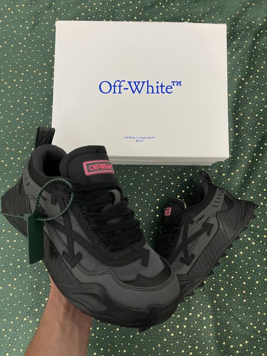 Off-White Odsy-1000 Black Grey Fuchsia