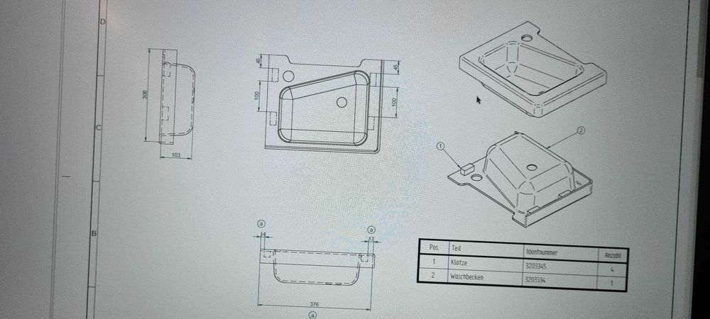 Chiuvete (diferite modele) pt Rulota/Camper/Van