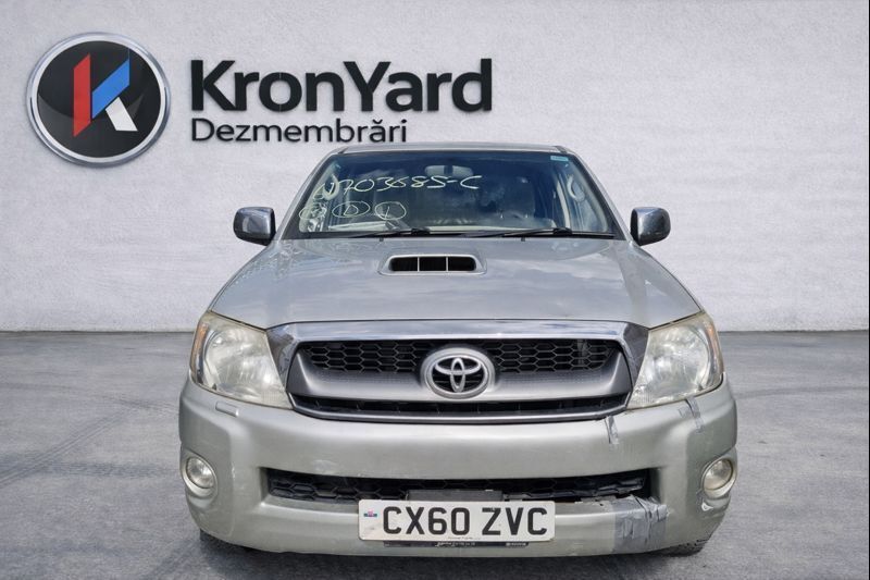 Aripa Stanga Fata Toyota Hilux VII (Facelift 2008) 2008 - 2011 4 Usi Silver Metalizat ...