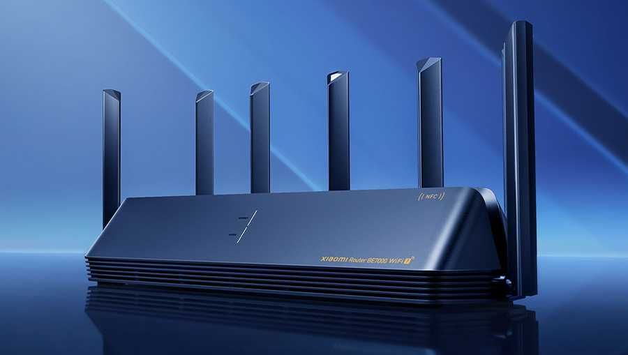 Модем Xiaomi BE7000 | Wi-Fi 7 | 4 порта 2.5G | USB 3.0 |