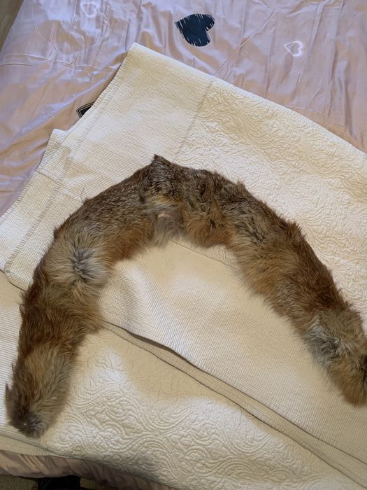 Шалчета естествен косъм лама, лисица, норка