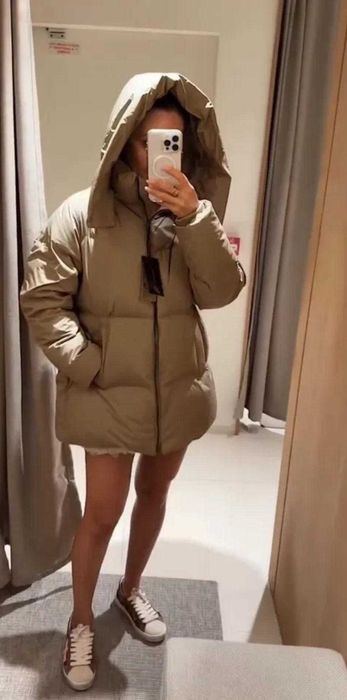 Непромокаемо пухено яке "Massimo Dutti" - НОВО !!