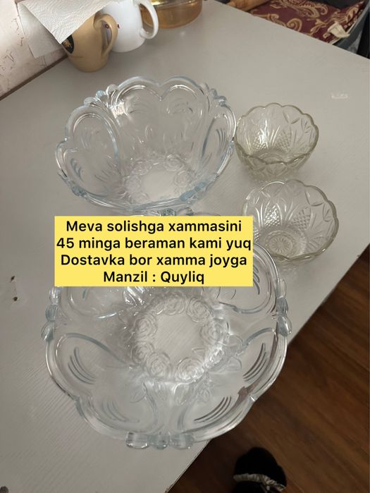 Idishlar arzon bervoraman