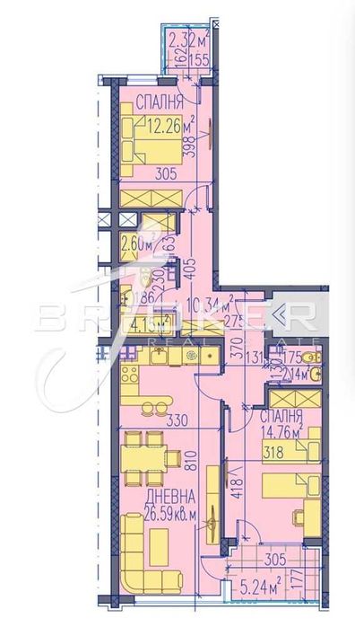 2-стаен в Пловдив-Индустриална зона - Изток