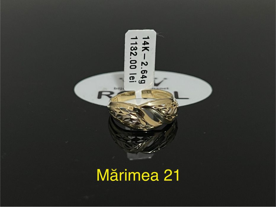 Bijuteria Royal CB : Inel dama aur 14k 585 2,64gr