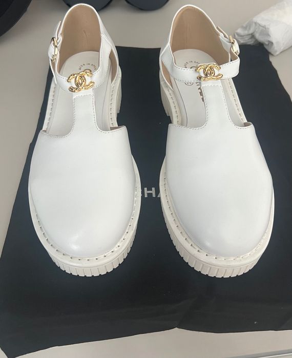 Дамски сандали Chanel естествена кожа 39,40 номер