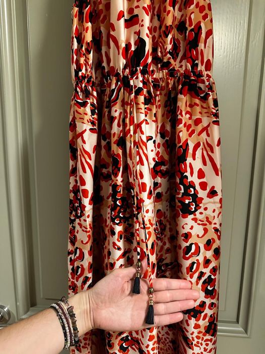 Rochie Maxi animal print